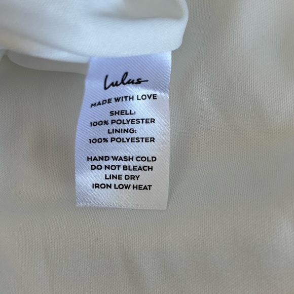 LULUS Romantic Possibilities White Floral Print Maxi Dress Size Large - Picture 6 of 9